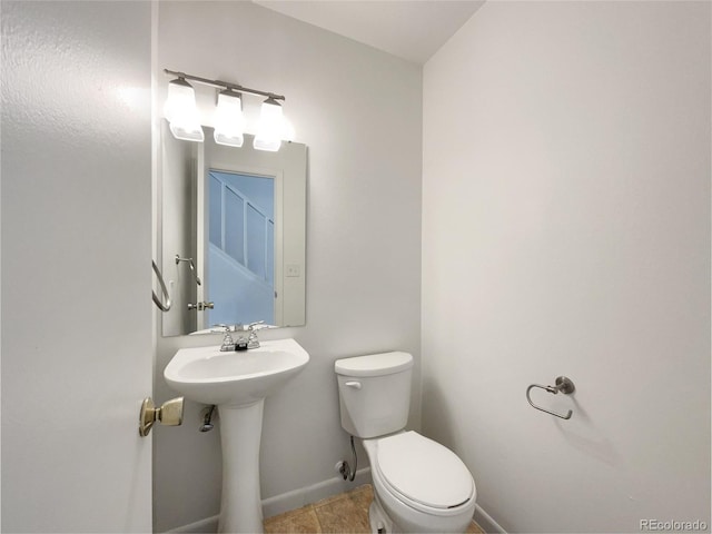 1925 28th Ave Unit 34, Greeley, CO 80634 - bathroom with toilet and tile patterned floors