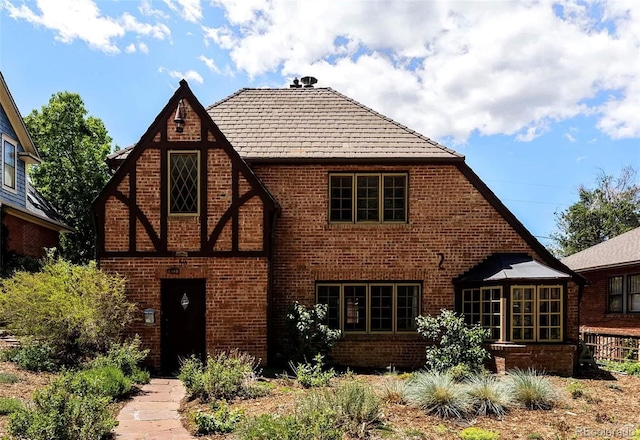 911 Lincoln Pl, Boulder, CO 80302 - rear view of house with brick siding