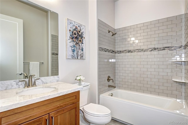 365 Casalon Pl, Superior, CO 80027 - full bathroom featuring toilet, shower / bathtub combination, and vanity