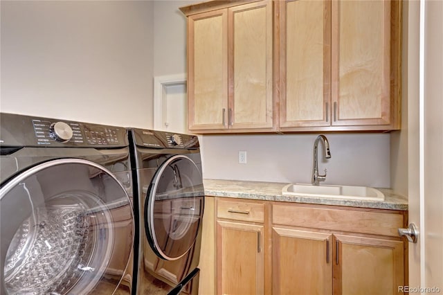 365 Casalon Pl, Superior, CO 80027 - clothes washing area featuring cabinet space and washer and dryer