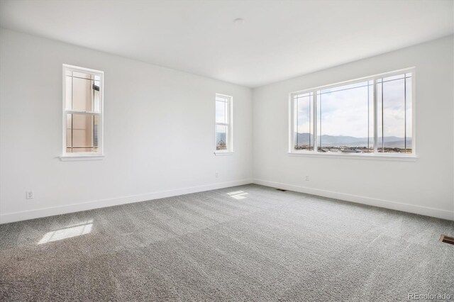 8245 Butte Creek St, Littleton, CO 80125 - spare room featuring baseboards and carpet