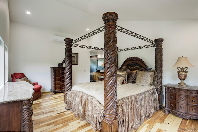 178 Cree Ct, Lyons, CO 80540 - bedroom with light wood-type flooring and recessed lighting