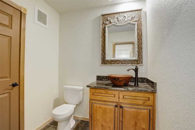 178 Cree Ct, Lyons, CO 80540 - half bathroom featuring toilet and vanity