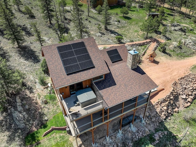 178 Cree Ct, Lyons, CO 80540 - aerial view of property and surrounding area