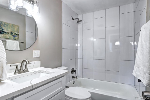2921 E Colorado Ave, Denver, CO 80210 - full bath with shower / bathing tub combination, vanity, and toilet