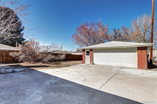 2921 E Colorado Ave, Denver, CO 80210 - detached garage with fence