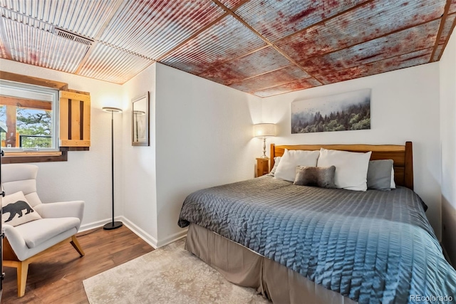 2028 Redhill Rd, Fairplay, CO 80440 - bedroom featuring wood finished floors and baseboards