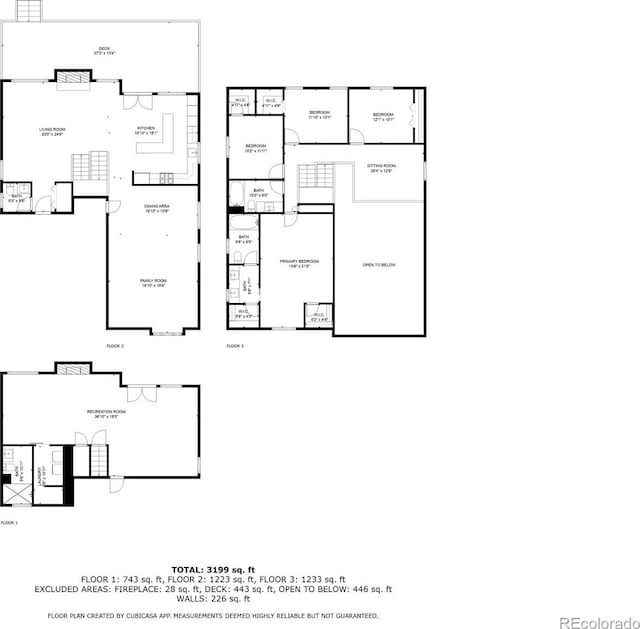 8140 S Storm King Peak, Littleton, CO 80127 - view of home floor plan