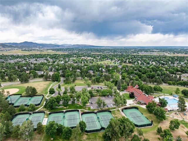 8140 S Storm King Peak, Littleton, CO 80127 - aerial view of a mountain backdrop