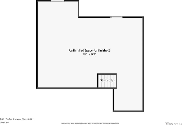 11883 E Fair Ave, Greenwood Village, CO 80111 - view of room layout
