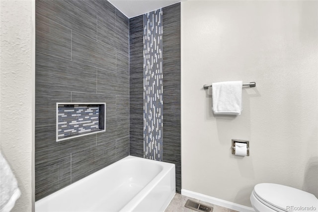 275 S Pembrook St, Castle Rock, CO 80104 - bathroom with toilet and baseboards