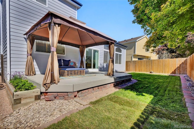 275 S Pembrook St, Castle Rock, CO 80104 - back of property with a gazebo
