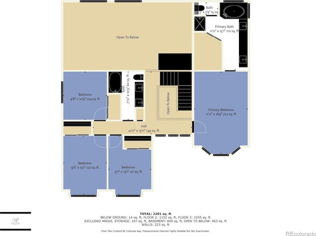 275 S Pembrook St, Castle Rock, CO 80104 - home floor plan
