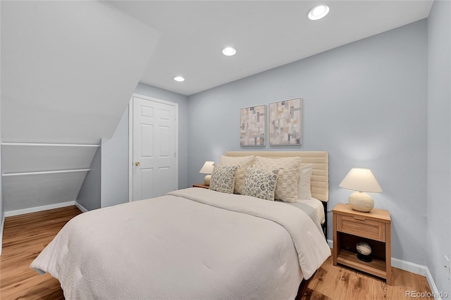 1005 S Pennsylvania St, Denver, CO 80209 - bedroom with wood finished floors and recessed lighting