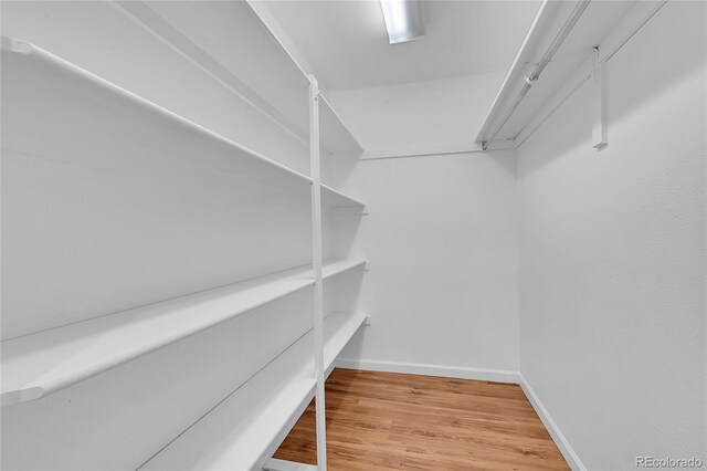 1005 S Pennsylvania St, Denver, CO 80209 - walk in closet with wood finished floors