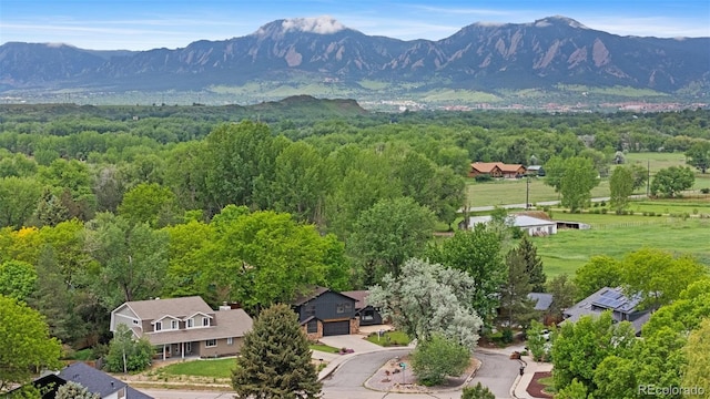 4269 Carter Trl, Boulder, CO 80301 - mountain view featuring a forest