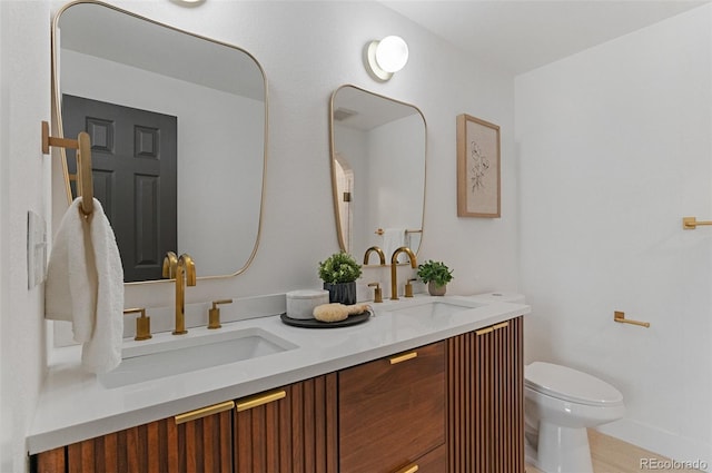 4269 Carter Trl, Boulder, CO 80301 - bathroom featuring toilet and double vanity