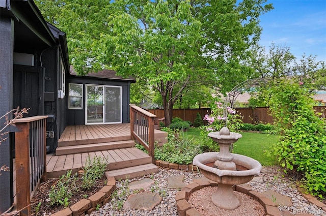 4269 Carter Trl, Boulder, CO 80301 - view of wooden deck