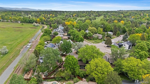 4269 Carter Trl, Boulder, CO 80301 - aerial perspective of suburban area with a forest