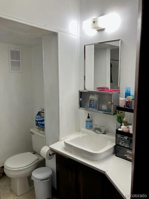 440 Colorado Ave, Stratton, CO 80836 - half bath featuring vanity and toilet