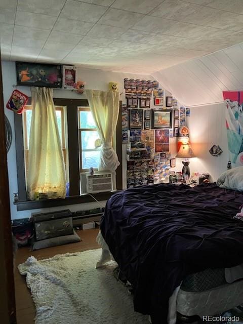 440 Colorado Ave, Stratton, CO 80836 - bedroom with cooling unit and lofted ceiling