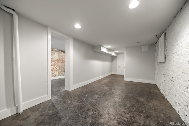 3410 Pecos St, Denver, CO 80211 - finished basement with recessed lighting
