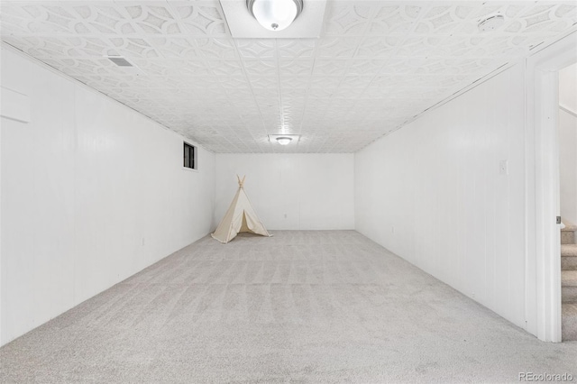6506 Lee St, Arvada, CO 80004 - finished basement with carpet flooring