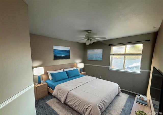 13031 Dexter St, Thornton, CO 80241 - bedroom with baseboards and ceiling fan