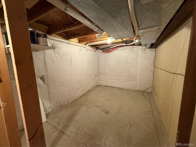 13031 Dexter St, Thornton, CO 80241 - view of unfinished below grade area