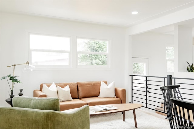 1617 S Quitman St, Denver, CO 80219 - living room featuring plenty of natural light and recessed lighting