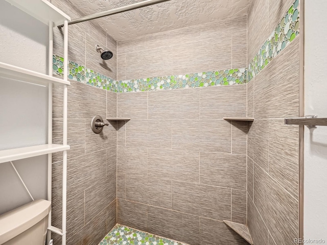 993 Straight Creek Dr Unit 106, Dillon, CO 80435 - bathroom featuring tiled shower and toilet