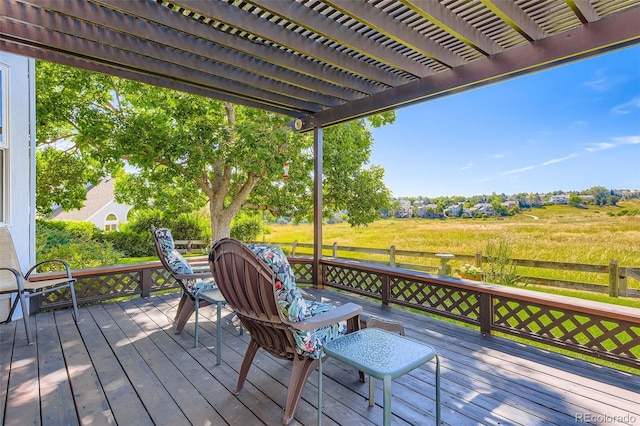 9791 Sterling Dr, Highlands Ranch, CO 80126 - view of wooden deck