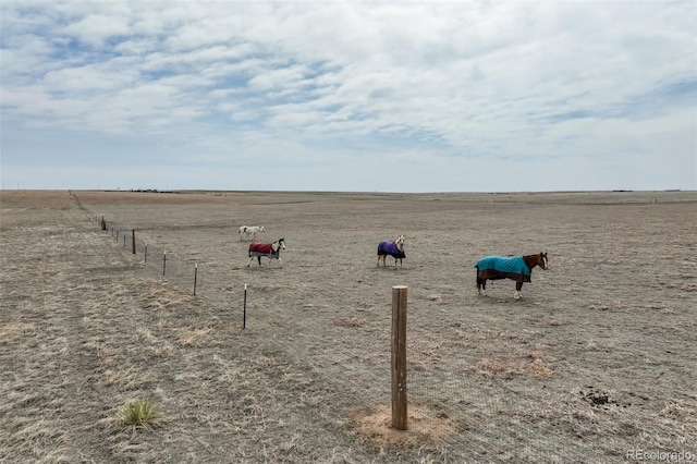 41215 Alta Vista Rd, Ramah, CO 80832 - view of yard featuring fence and a rural view