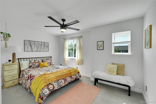 215 Mcafee Cir, Erie, CO 80516 - bedroom with carpet flooring and ceiling fan