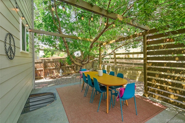 215 Mcafee Cir, Erie, CO 80516 - view of patio / terrace with outdoor dining area