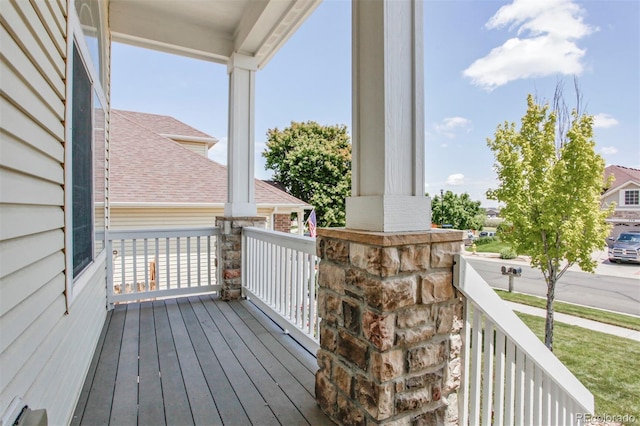 245 Homestead Way, Brighton, CO 80601 - view of wooden porch