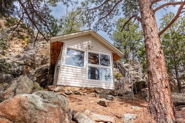 24 Pine Valley Rd, Evergreen, CO 80439 - view of outdoor structure with an outdoor structure