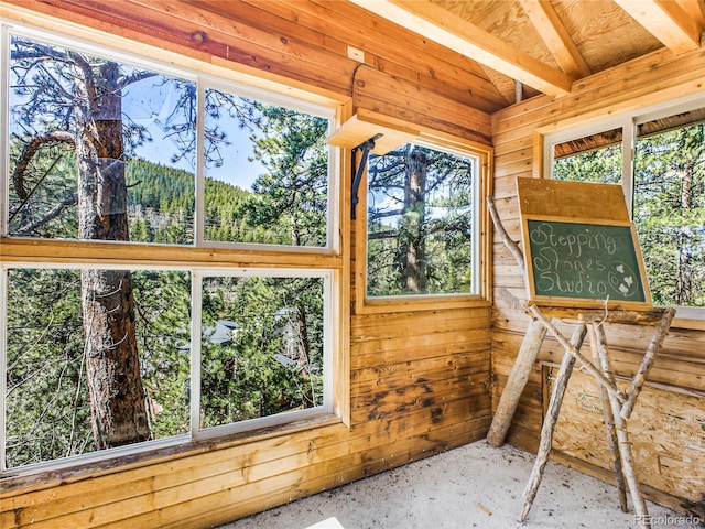 24 Pine Valley Rd, Evergreen, CO 80439 - view of unfurnished sunroom