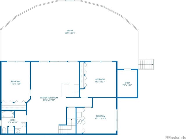 24 Pine Valley Rd, Evergreen, CO 80439 - plan
