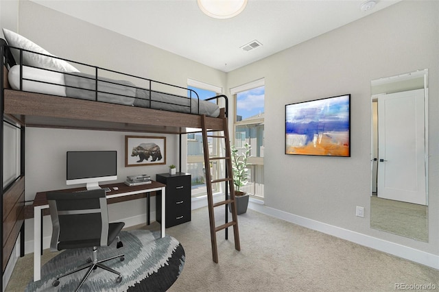 5018 S Prince Pl, Littleton, CO 80123 - carpeted bedroom featuring baseboards and a desk