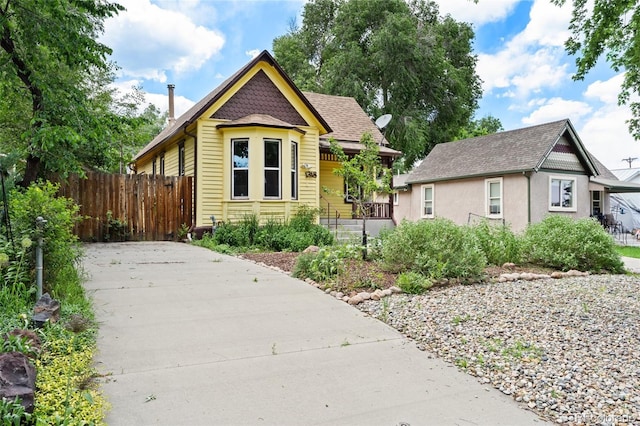 1318 S 25th St, Colorado Springs, CO 80904 - victorian home with concrete driveway