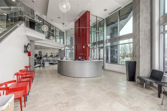1700 Bassett St Unit 1014, Denver, CO 80202 - reception area featuring a high ceiling
