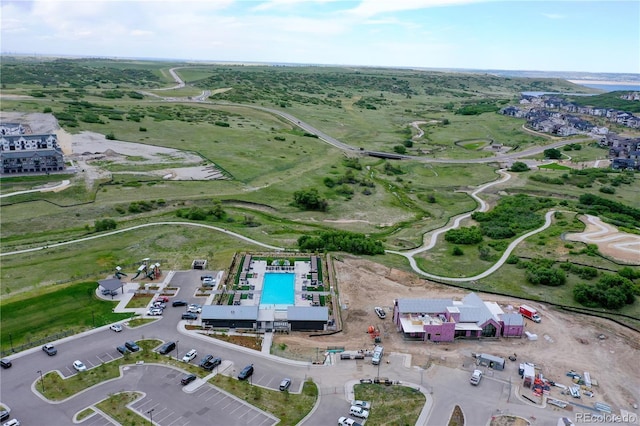 drone / aerial view