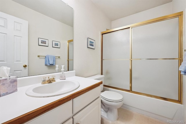 13362 Marion St, Thornton, CO 80241 - bathroom with vanity and combined bath / shower with glass door
