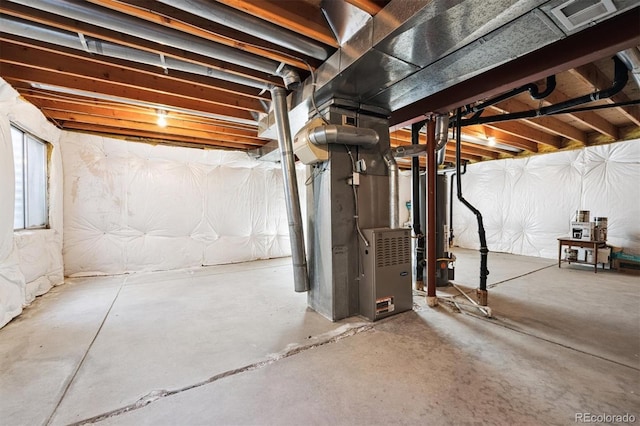 13362 Marion St, Thornton, CO 80241 - below grade area with heating unit