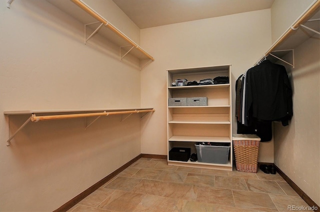 1100 Pinon Dr, Poncha Springs, CO 81242 - spacious closet with stone finish floor