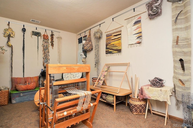 1100 Pinon Dr, Poncha Springs, CO 81242 - interior space featuring carpet floors and visible vents