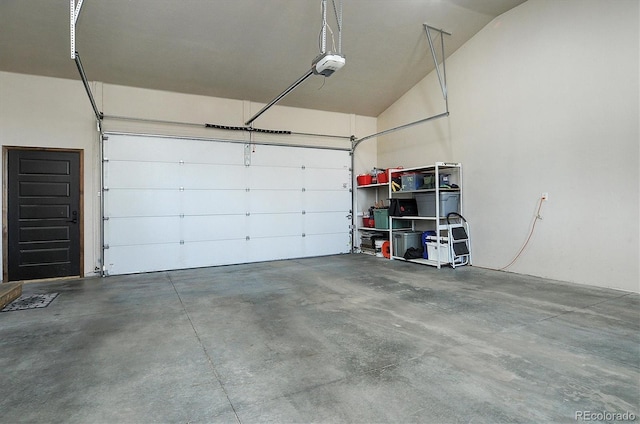 1100 Pinon Dr, Poncha Springs, CO 81242 - garage with a garage door opener
