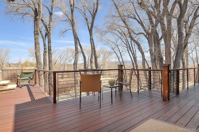 1100 Pinon Dr, Poncha Springs, CO 81242 - view of deck