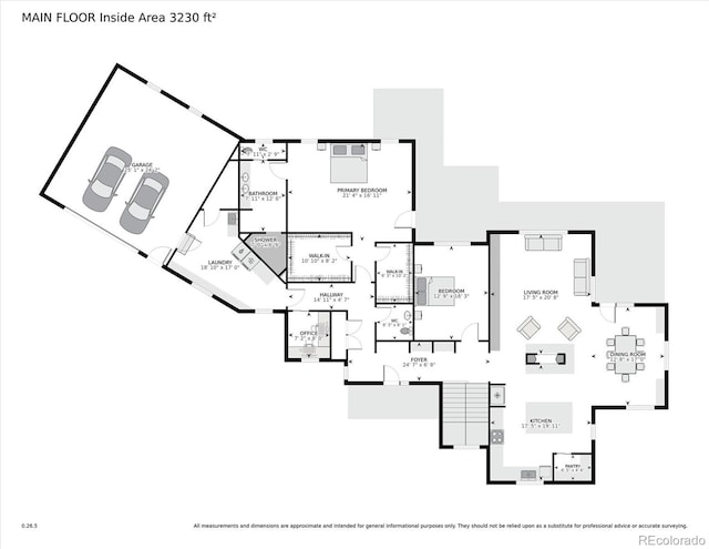 1100 Pinon Dr, Poncha Springs, CO 81242 - view of layout
